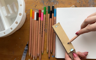 10 Uses for an artist sandpaper stick