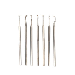 Stainless Steel Mini Fine Tools - Set Of 7