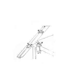 Heavy Duty Table Clamp Aluminum Easel