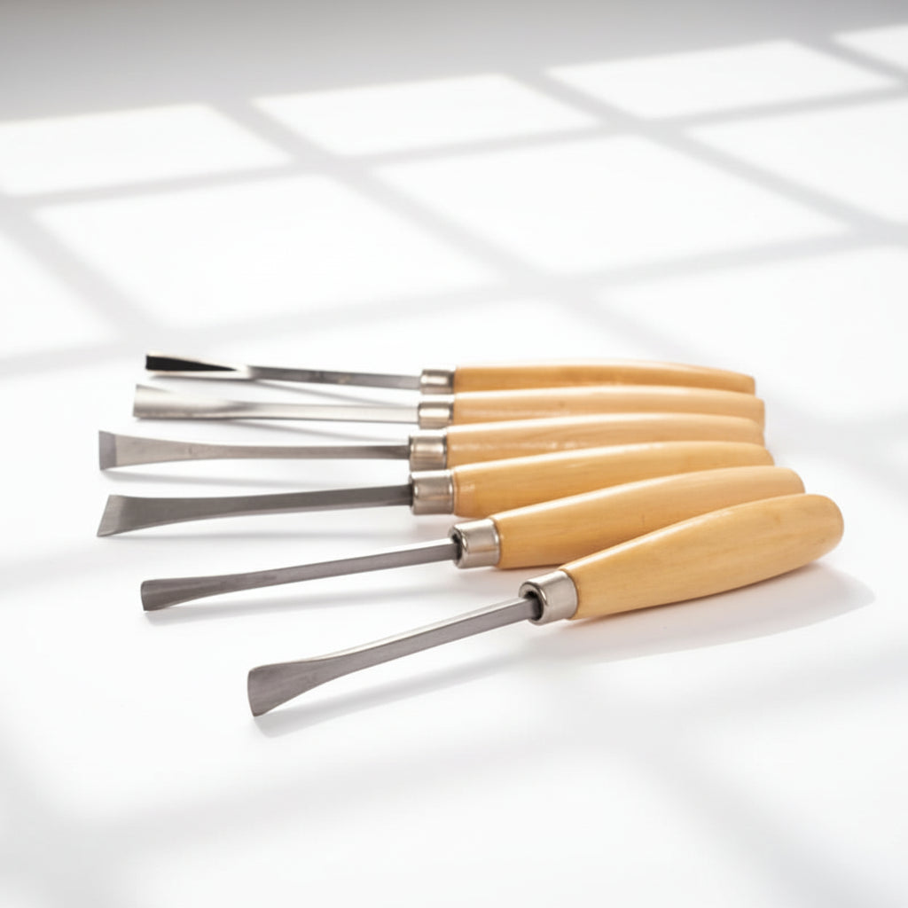 Sample Of Gouges Carving Gouges - Assortment of 6 – Nobel