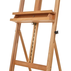 64" H-Frame Beechwood Studio Easel