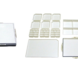 Airtight Watercolor Palette With 20 Compartments - 9" x 13"