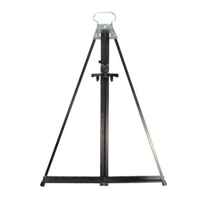 Deluxe Black Aluminum Table Easel 25" With Carrying Handle