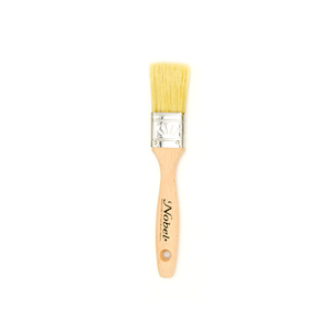 Professional White Hog Bristle Decorator's Brush - Flat