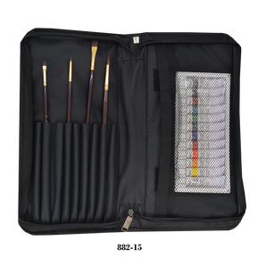 Long Handle Brush & Accessories Zippered Case