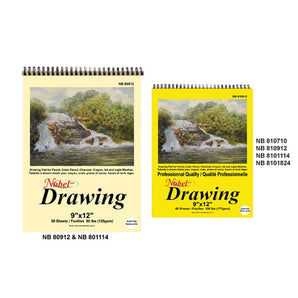 Professional Spiral Bound Drawing Pad - 175 gsm