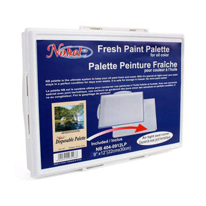 Fresh Paint Palette - Air Tight Seal Cover + Disposable Palette