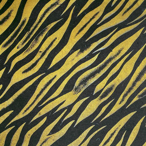 Papier mûrier imprimé tigre 22 x 30 po