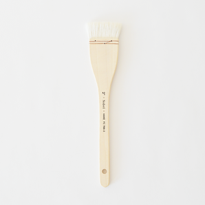 Smooth - Pure Goat Tail Hair Hake Brush