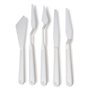 Plastic Painting Knife - Set Of 5