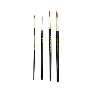 Peacock - Pure Red Sable Hair Brush - Round