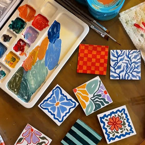 Mini Magnetic Canvas - Set of 4