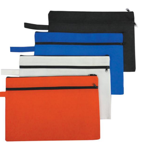 Document Holder With Zipper - Economical Bag