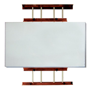 Adjustable Wall Mount Easel - Beechwood 60"