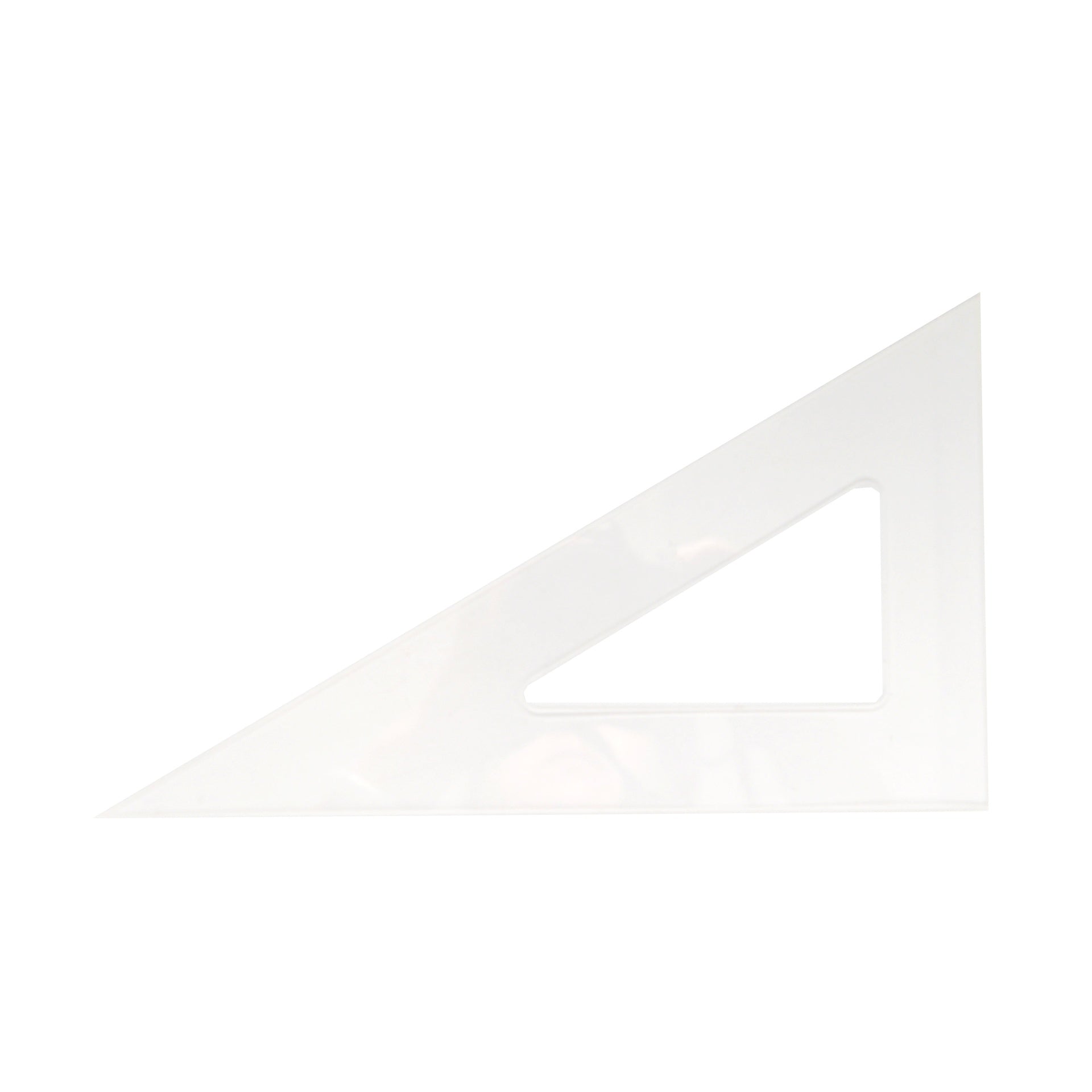 Clear Acrylic Triangle Ruler – Nobel