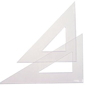 Acrylic Set Square - 60 Degrees, 8"