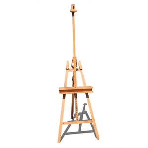 58"A-Frame Beechwood Easel - 90 Degree Adjustable