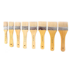 DecorPro - Flat Hog Bristle Spalter Brush with Hanging Hole