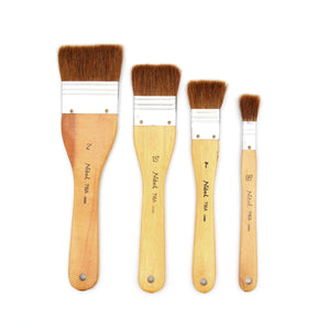 Flat Camel Hair Brush - Fine Quality