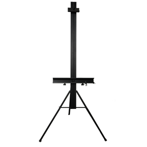 Angle-Adjustable Metal Tripod Easel for Canvases up to 50"