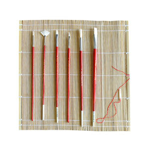 Bamboo Brush Roll