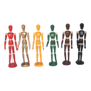 12" Colored Mannequins