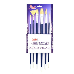 Nobel Basics - Hog Bristle Artist Brush Sets