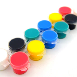 Ceramic Paint - Set of 6 Sealed Colors 6ml