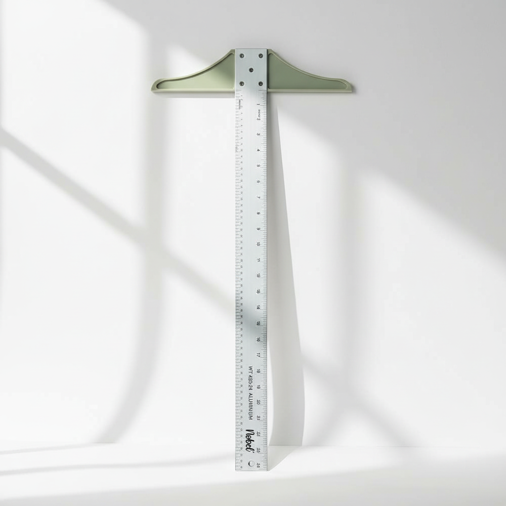 T-Square Ruler with Aluminium Fixed Head – Nobel