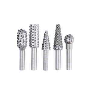 Revolving Wood Rasp Drill Bits